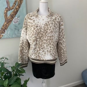 Nanette Lapore leopard sweater